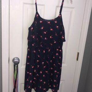 elle flamingo dress